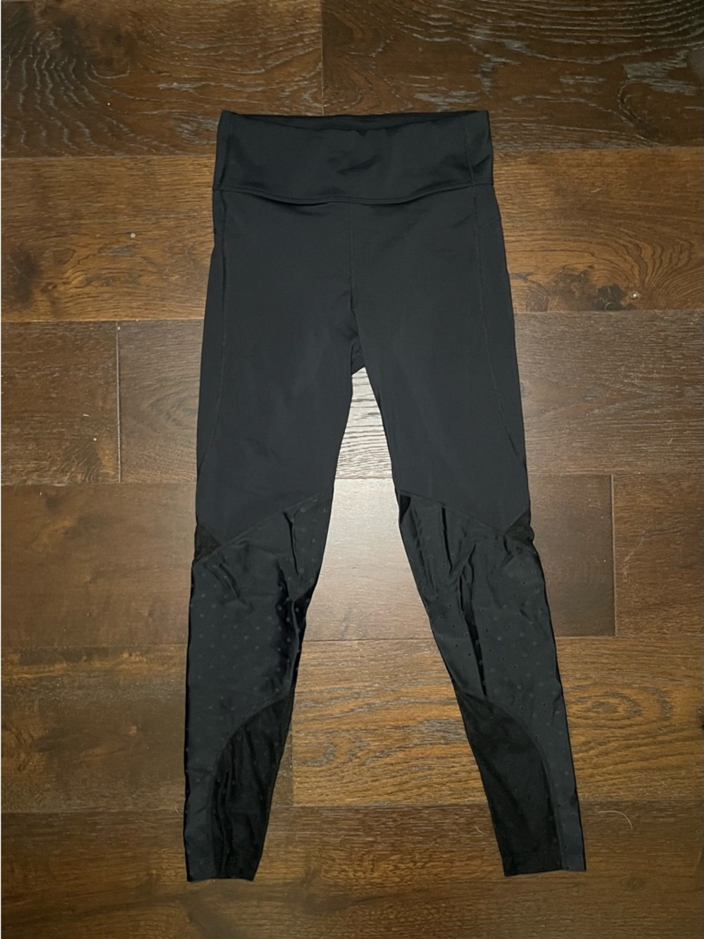 Black High-Waist Performance Leggings